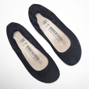 Birkenstock Size 36 Celina Suede Ballet Flats
